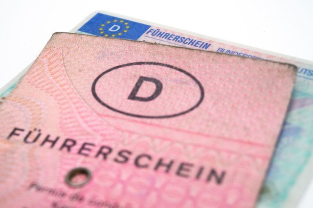 Auch fr ihn gelten die Umtauschfristen: der Vorlufer des Karten-Fhrerscheins.  | Foto: Andrea Warnecke (dpa)