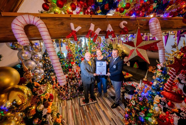Das Rekord-Institut f&uuml;r Deutschla...&auml;ume an einem Ort" ausgezeichnet.  | Foto: Julian Stratenschulte/dpa
