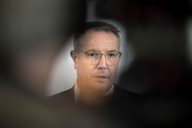 Schweitzer sprach von einer f&ouml;deralen Modernisierungsagenda. (Archivfoto)  | Foto: Boris Roessler/dpa