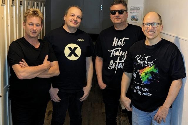 Wiedervereinigte Band Utopia X spielt in Schopfheim fr die gute Sache