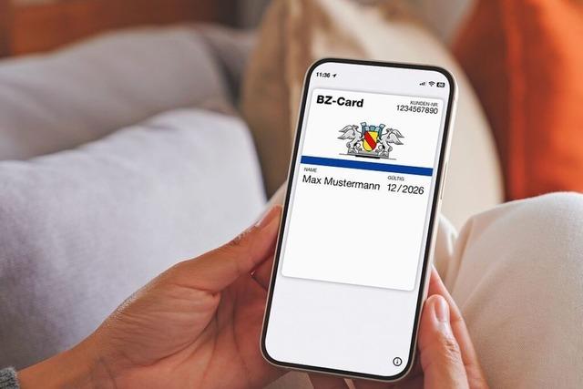 Ab sofort knnen Sie eine zweite digitale BZ-Card beantragen!