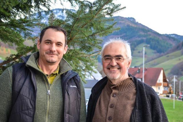 Dominik Riesterer und Thomas Coch organisieren Schwarzwlder Weihnachtsmarkt in Mnstertal