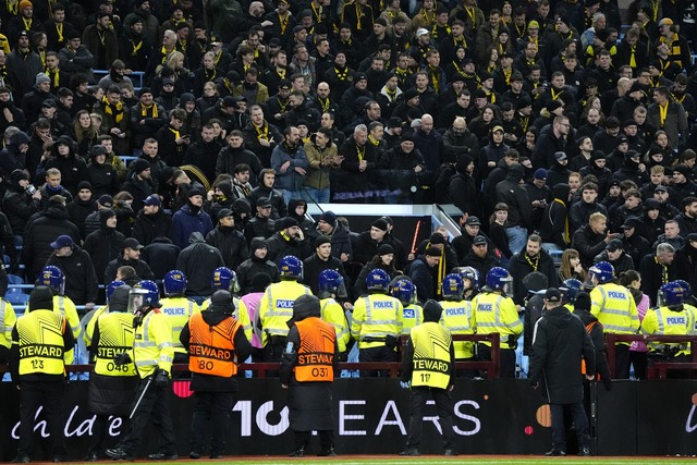 Beim Spiel der Young Boys Bern bei Ast...am es zu Ausschreitungen. (Archivbild)  | Foto: Nick Potts/PA Wire/dpa