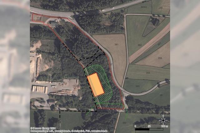 Batterie-Speicherpark im Wald bei Rtenbach soll einen Schutzwall gegen Lftungsgerusche erhalten