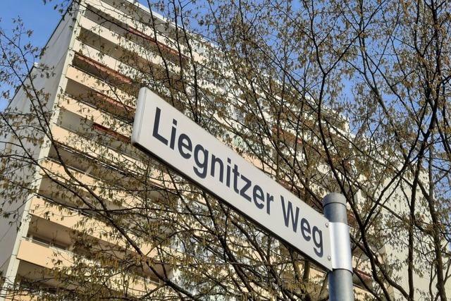 Hochhaus am Liegnitzer Weg in Weil am Rhein bekommt ein Strzkorsett