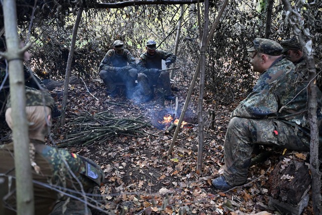 Medientag zur Basisausbildung bei der Bundeswehr  | Foto: Federico Gambarini/dpa
