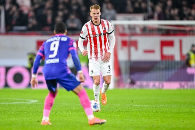Gegen Mainz im Einsatz, gegen Darmstadt nicht dabei: Philipp Lienhart  | Foto: Harry Langer (dpa)