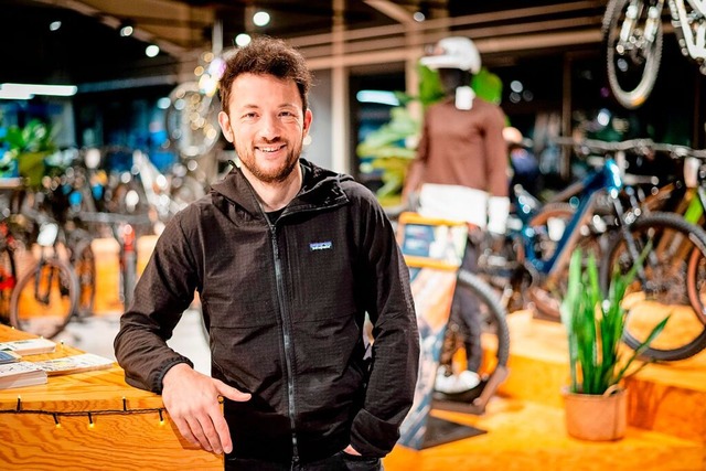 Fahrrder sind seine Leidenschaft: Mount7-Geschftsfhrer Oliver Vonhausen  | Foto: Mount7