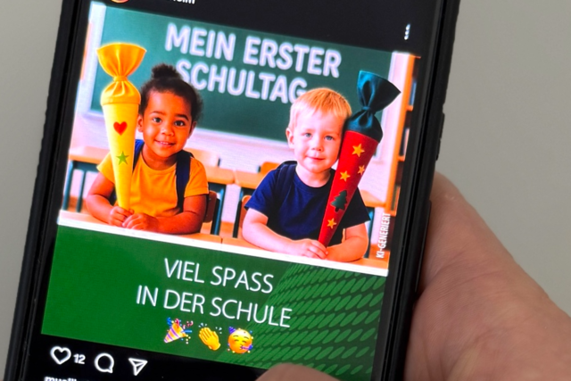 Kinder, die es gar nicht gibt: Stadt Mllheim setzt in den sozialen Medien auf KI-Bilder