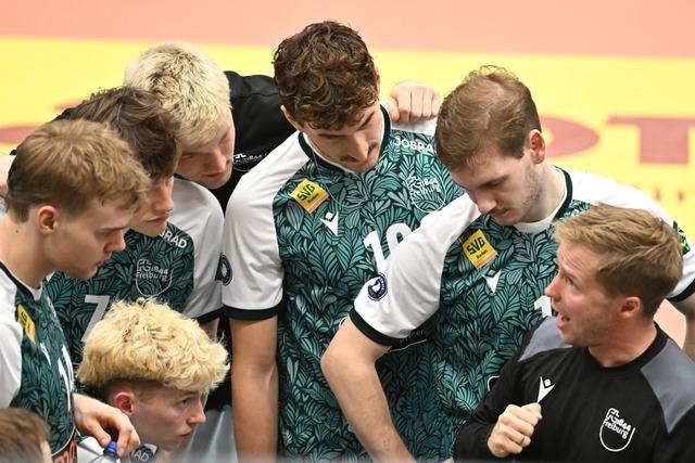 Wenn Suchende langsam fndig werden – Freiburgs Bundesligavolleyballer nach dem ersten Saisondrittel
