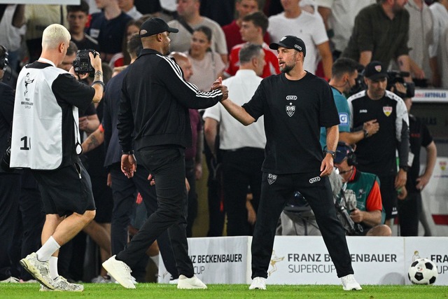 Auf die Bayern mit Trainer-Kollege Vin...Supercup-Duell im August. (Archivbild)  | Foto: Tom Weller/dpa