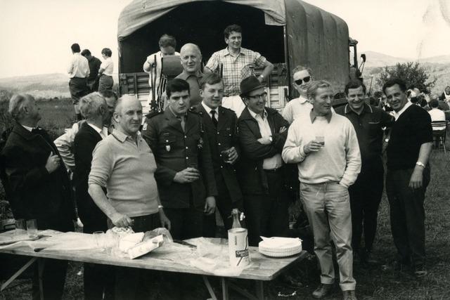 Wie in Maulburg eine Gulaschkanone fr die Vershnung mit franzsischen Offizieren sorgte