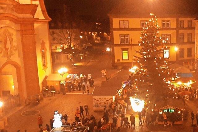 So schn ist der Weihnachtsmarkt in Bad Sckingen