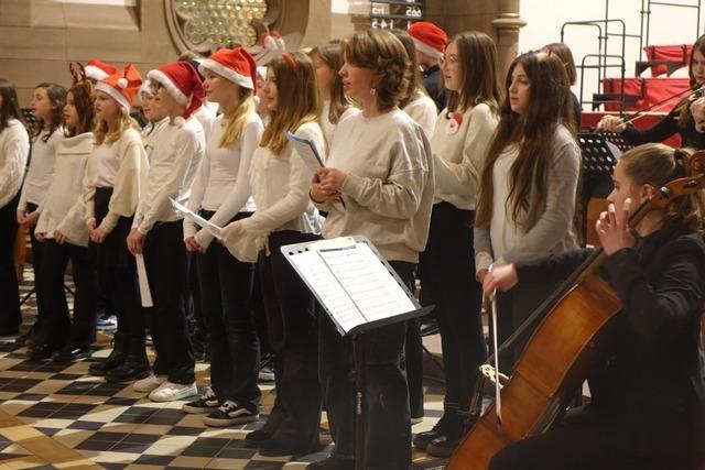 Schler des Schopfheimer Theodor-Heuss-Gymnsiums wandern durch Musikgenres
