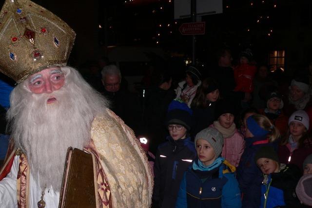 Bernd Hechinger ist seit 40 Jahren der Nikolaus von Elzach