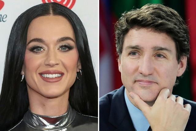 Trudeau und Katy Perry zu Besuch bei Japans Ex-Premier