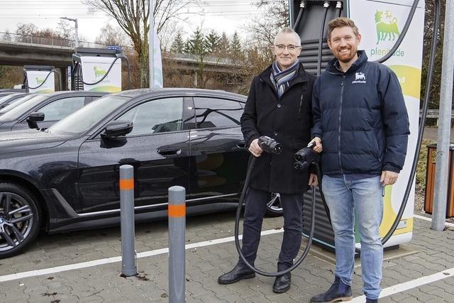 Ladepark nahe der A5