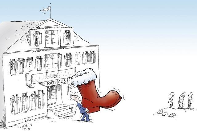 Die Stadt Lahr bittet um eine milde Gabe zum Nikolaus