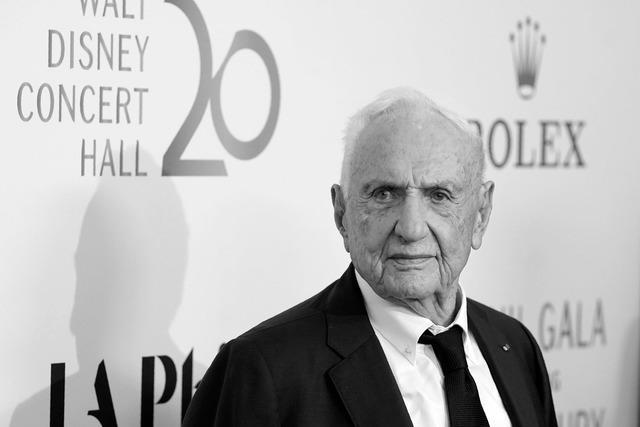 Gebude wie Jazzmusik: Star-Architekt Frank Gehry ist tot