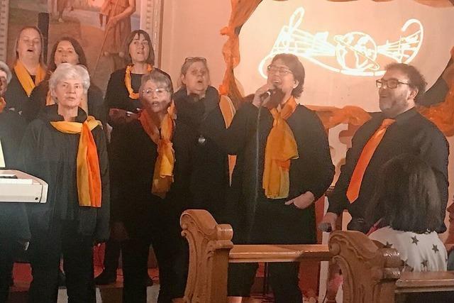 Ein Auftritt voller Tiefe und Energie des Gospelchors in Bernau