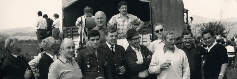 Wie in Maulburg eine Gulaschkanone Vershnung mit franzsischen Offizieren brachte