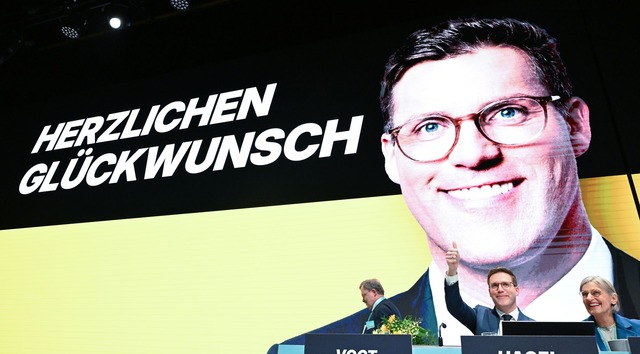 Die Hoffnung des Landesverbands liegt auf Manuel Hagel.  | Foto: Bernd Wei&szlig;brod/dpa