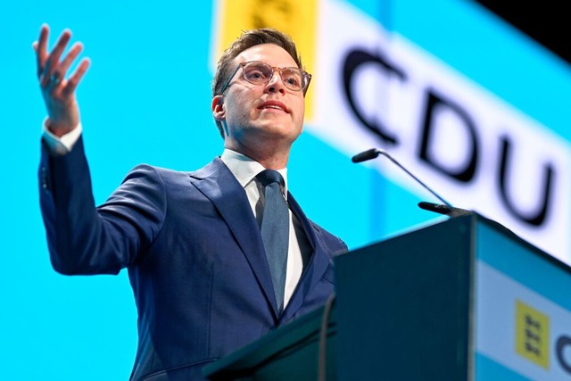 CDU-Spitzenkandidat Manuel Hagel  | Foto: Uwe Anspach (dpa)