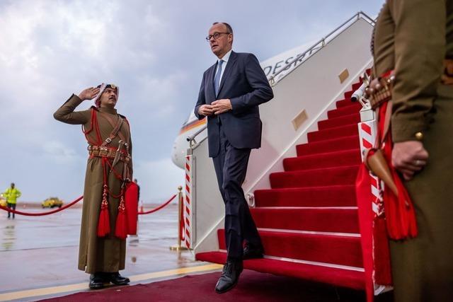 Erst Jordanien, dann Israel: Merz auf Nahost-Reise