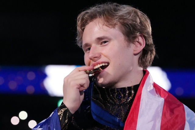 &#8222;Danach wird noch viel mehr komm...#8220;, kndigte das US-Wunderkind an.  | Foto: Hiro Komae (dpa)