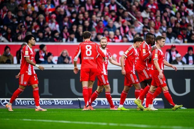 FC Bayern deklassiert VfB - Augsburg siegt nach Wagner-Aus