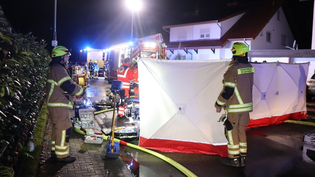 Bei einem Brand in St. Leon-Rot sind zwei Menschen ums Leben gekommen.  | Foto: Ren&eacute; Priebe/dpa