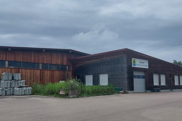 Fr mehr Broflchen fr den Bauhof soll erstmal ein Container sorgen