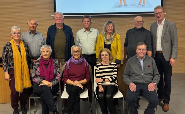 Der Seniorenbeirat Herbolzheim besteht aus elf Personen.  | Foto: Stadt Herbolzheim