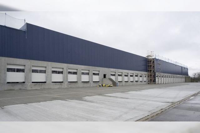 Dachser baut Standort im Gewerbepark Breisgau in Eschbach mit groer Khlhalle aus