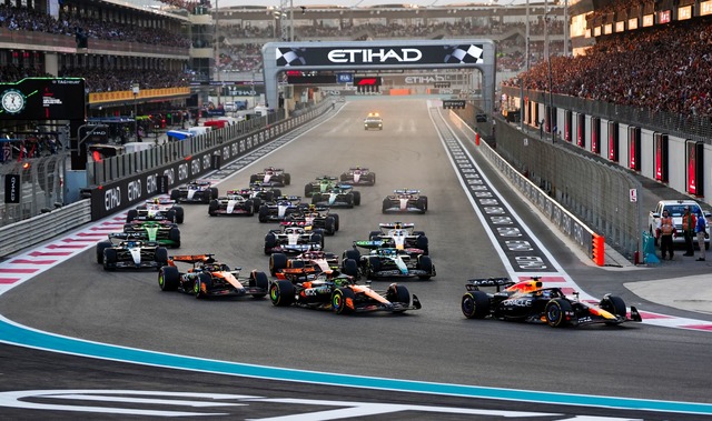 Max Verstappen verteidigt souver&auml;n die Pole.  | Foto: David Davies/PA Wire/dpa