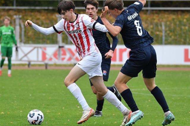 A-Junioren des SC Freiburg verpassen DM-Endrunde