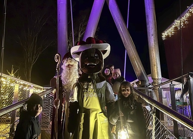 Eindrucksvolle Farbwechselspiele beleu...ylon am Einstieg zur Blackforestline.   | Foto: Ulrike Jger