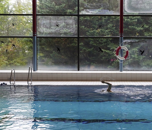 Im Hallenbad werden verschiedene Kurse angeboten.  | Foto: Alexey Radyvanuk / Stadt Lahr
