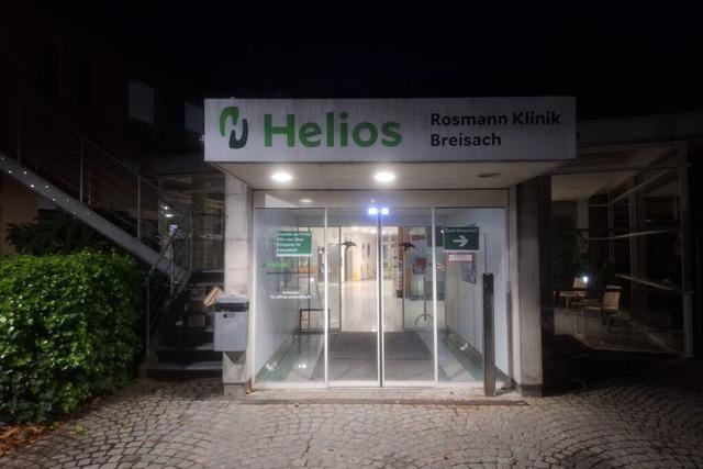 Wie geht es bei der Helios-Klinik in Breisach bis zur Schlieung weiter?