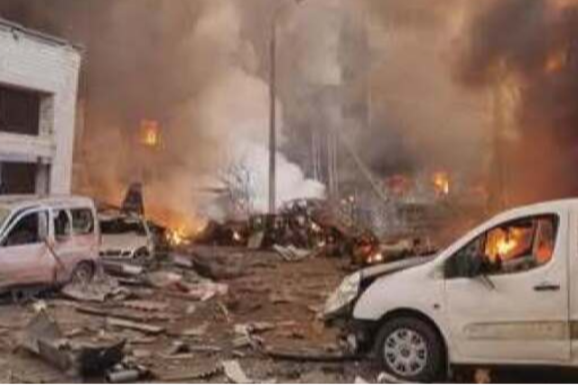 Brennende Huser und zerstrte Leben - wie das DRK March in der Ukraine hilft