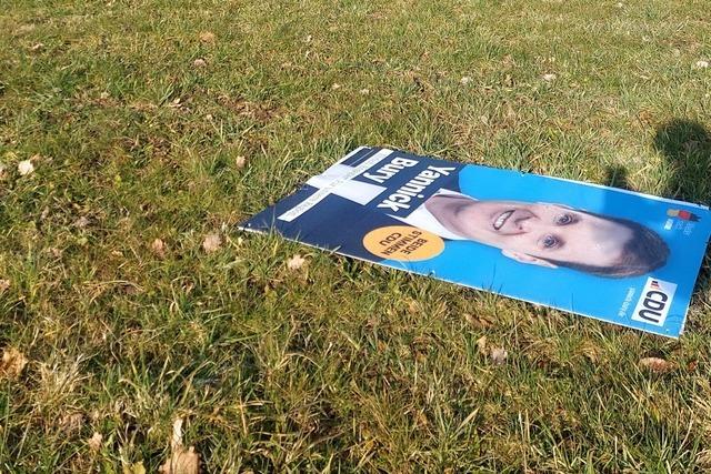 Stadt Emmendingen fhrt neue Plakatierungsrichtlinie fr Wahlkampf ein
