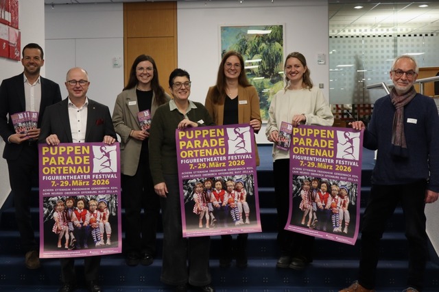 Macherinnen und Macher der Puppen-Para...Christof Fischer-Rimpf (Festivalbro).  | Foto: Puppen-Parade Ortenau