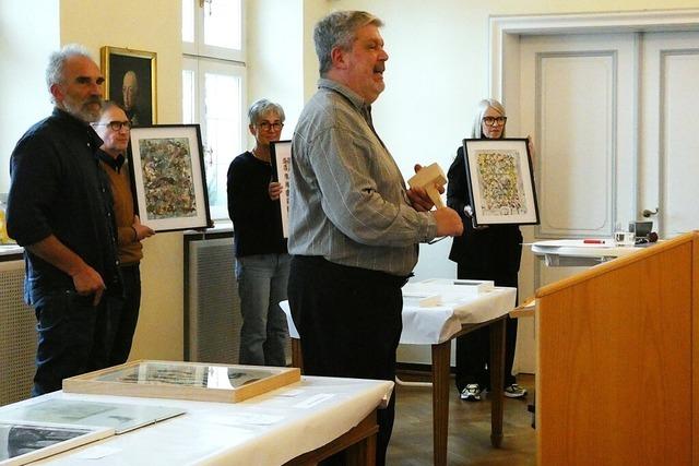 Benefiz-Kunstauktion in Emmendingen untersttzt die inklusive Wohngruppe Zusammen erleben