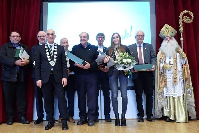 Anerkennung fr sieben Elzacher Brger