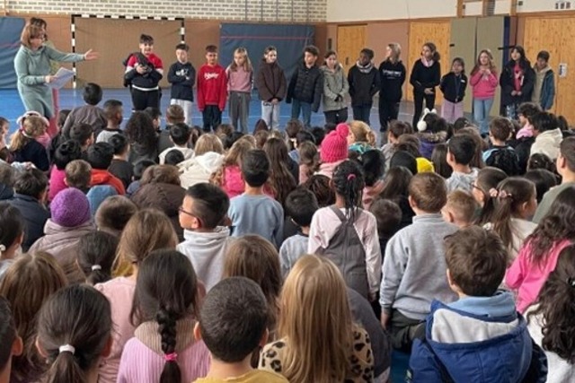 Vorlesetag an der Rheinschule in Weil  | Foto: B. Schmidt/Rheinschule