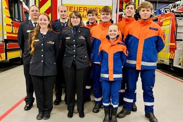 Jugendfeuerwehr Bad Sckingen whlt neuen Jugendwart