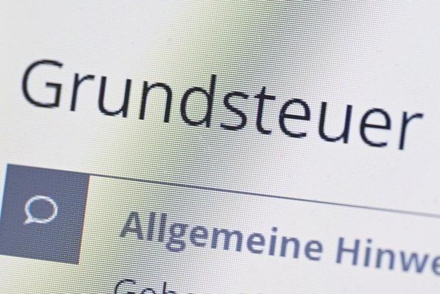 Die Grundsteuer B kann auch ohne Baurecht erhoben werden, wie in Kiechlinsbergen zu sehen ist