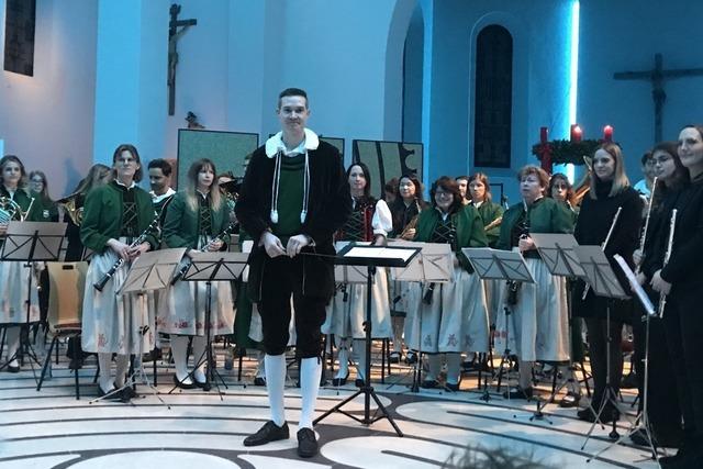 Joachim Wehrle verabschiedet sich mit Konzert von Trachtenkapelle Hogschr in Grwihl