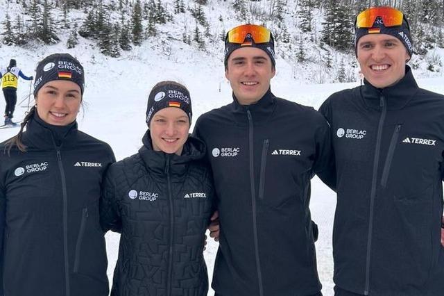 Emily Wei und Nils Kolb aus Kirchzarten fhren Para-Biathleten zu Weltmeisterehren