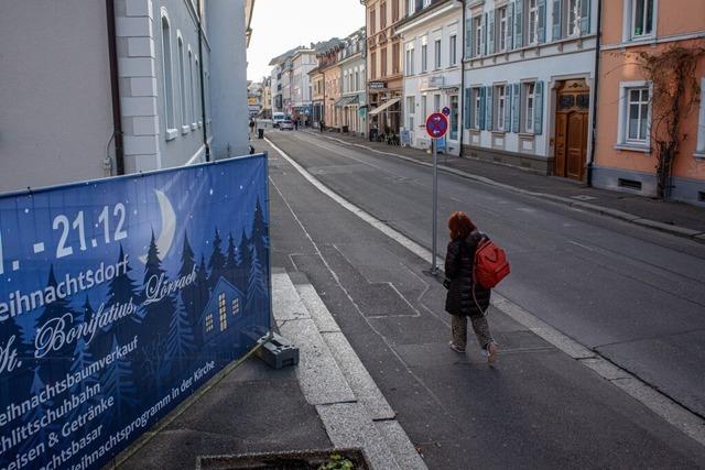 Weihnachtsstrae in Lrrach: Die Stadt verpasst eine Chance